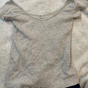 Brandy Melville Grey Shirt NWT